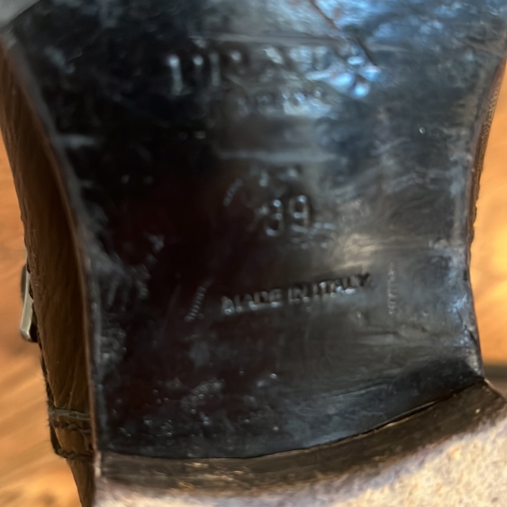Prada motorcycle ankle boot black - Picture 3 of 4